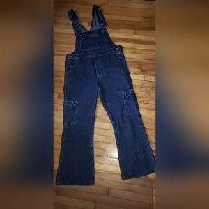 Used Illegal Jeans Bib Cargo Overalls